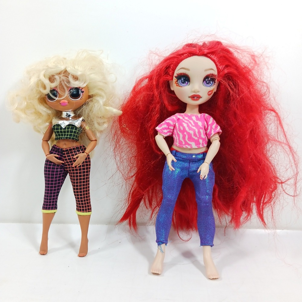 MGA Doll Lot Rainbow High Ruby Anderson & LOL Surprise OMG Speedster 2019